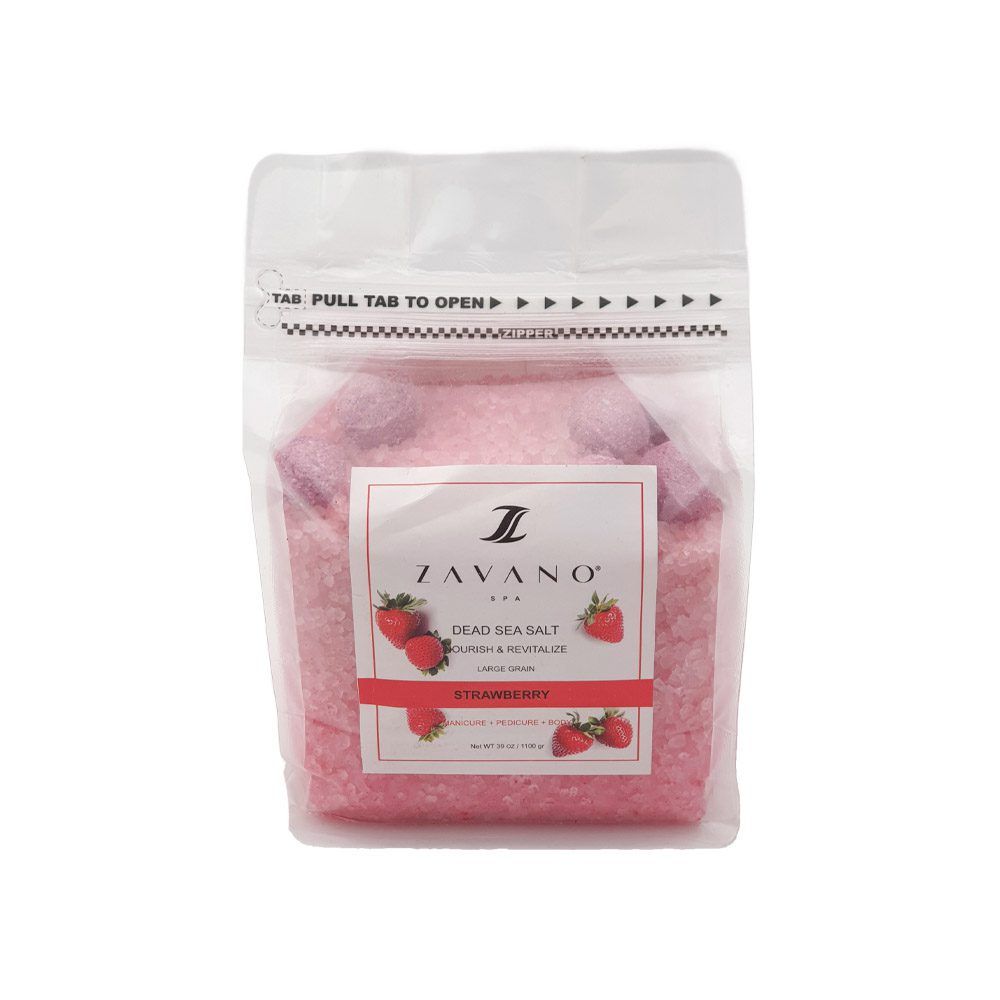 نمک پدیکور Strawberries زاوانو 1100 گرم