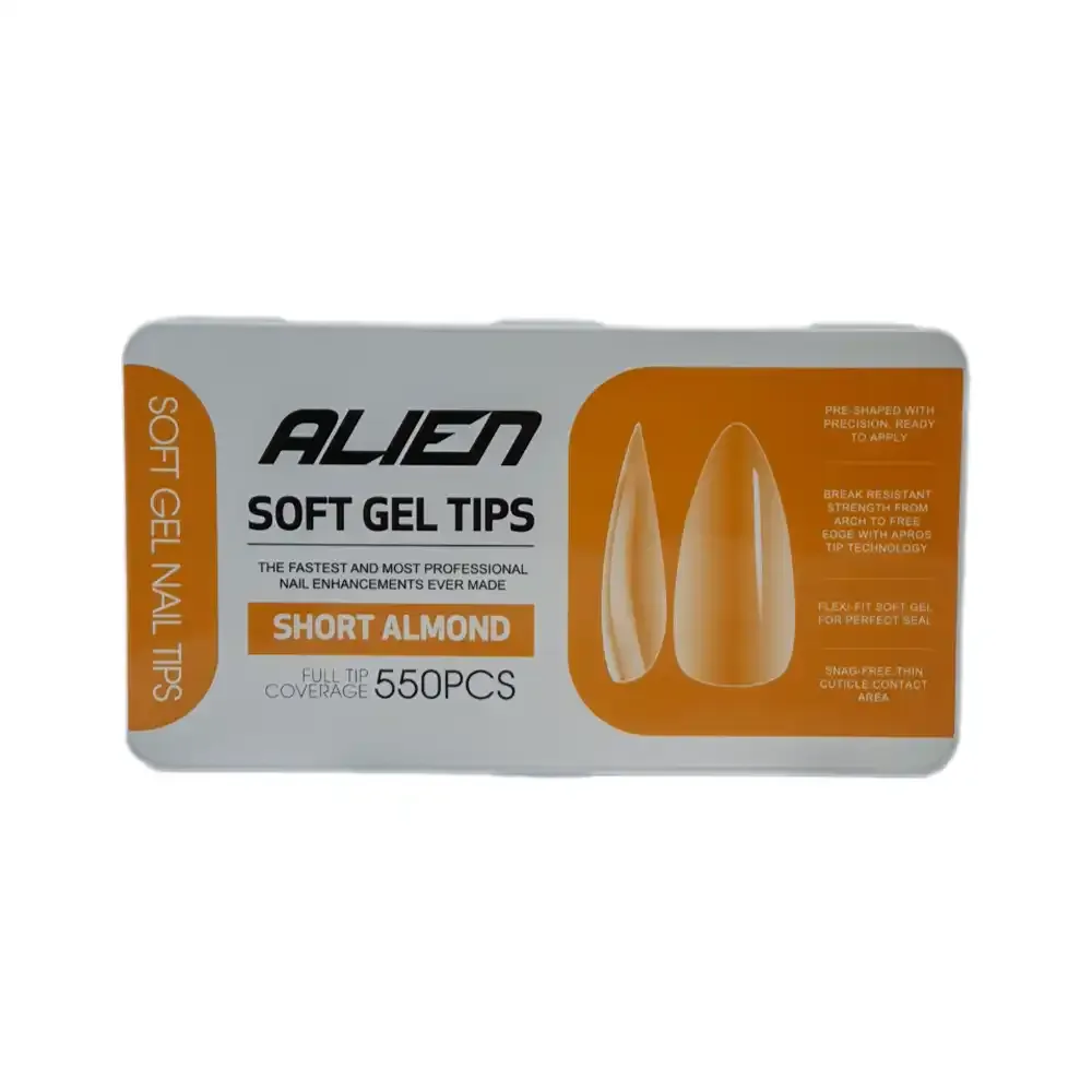 تیپ ژل (ژلیکس) الین 550 عددی بادامی کوتاه Short Almond
