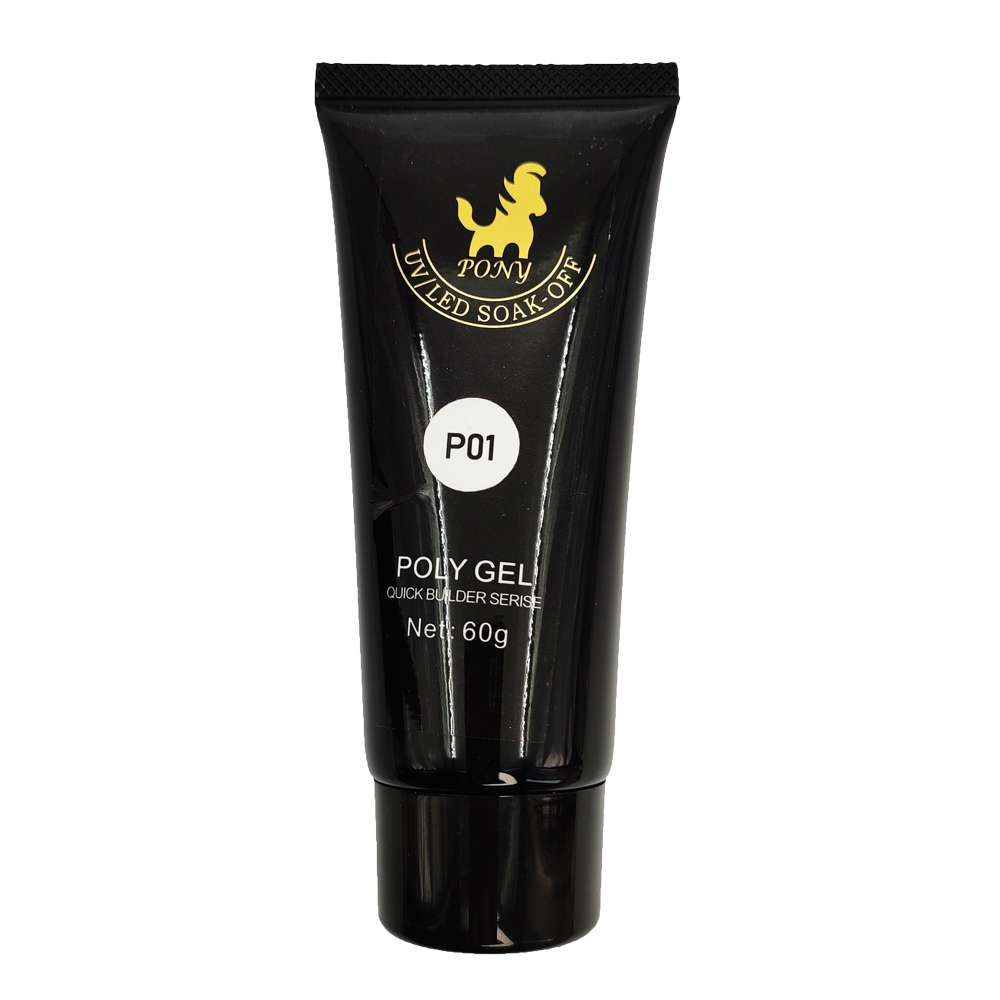 پلی ژل شیری پونی 60 گرم P01