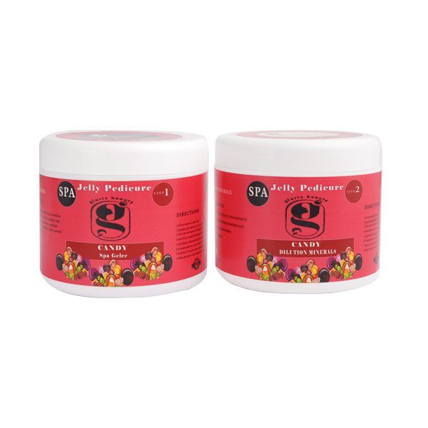 ژل پدیکور گلاریس رایحه آبنبات 400 گرم (کندی)