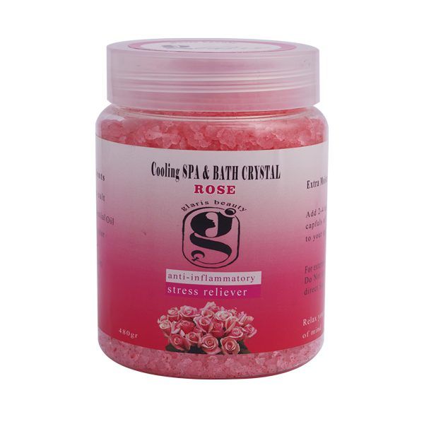نمک گلاریس رایحه رز کولینگ 480 گرم