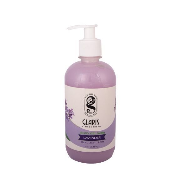 کولینگ ژل (آبرسان) گلاریس رایحه لوندر 500 گرم