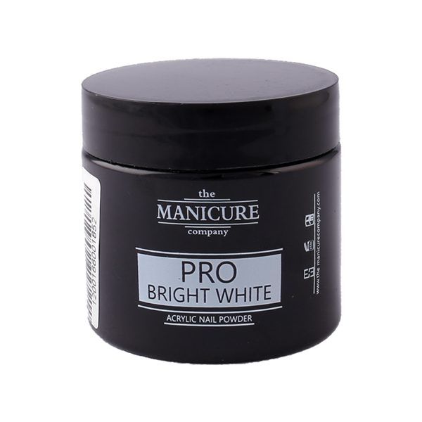 پودر مانیکور سفید 45 گرم Manicure Acrylic nail powder Pro Bright White