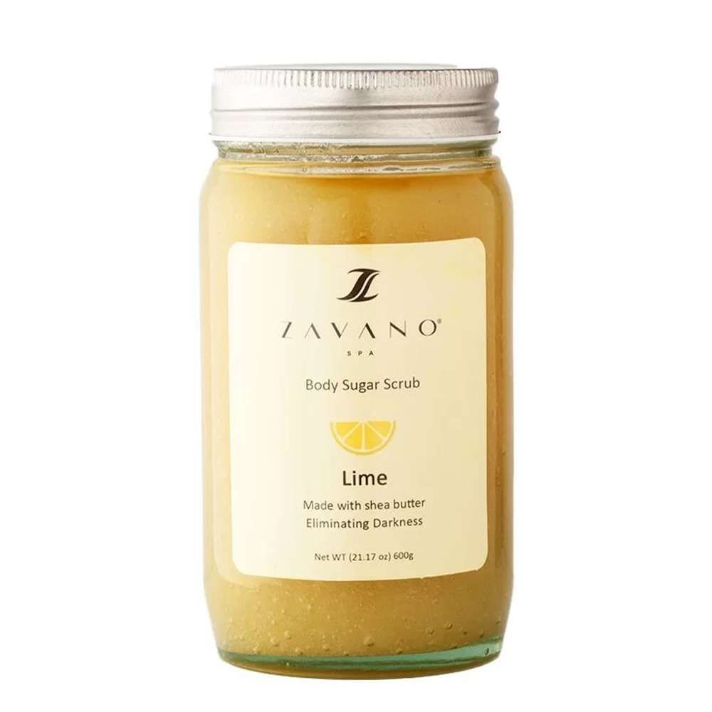 شوگر اسکراب Lime زاوانو 600 گرم