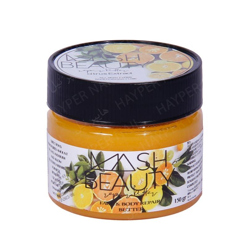 کره بدن مش بیوتی رایحه مرکبات Mash Beauty Face &amp; Body Repair Butter Citrus