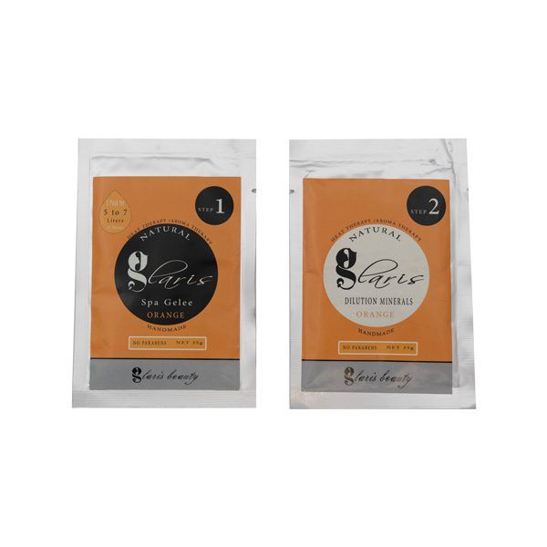 ژل پدیکور گلاریس رایحه پرتقال 35 گرم