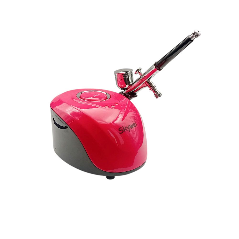 دستگاه ایر براش ناخن مینی کمپرسو Skywei