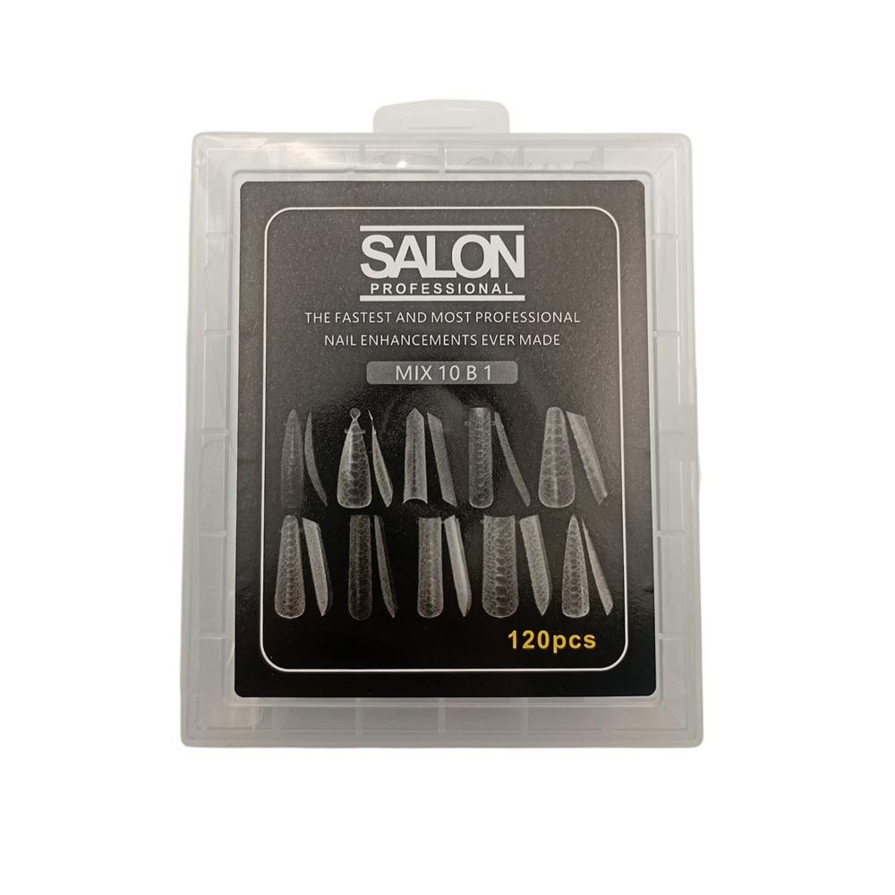 قالب کاشت ناخن میکس سالن 120 عددی (MIX 10 B 1)