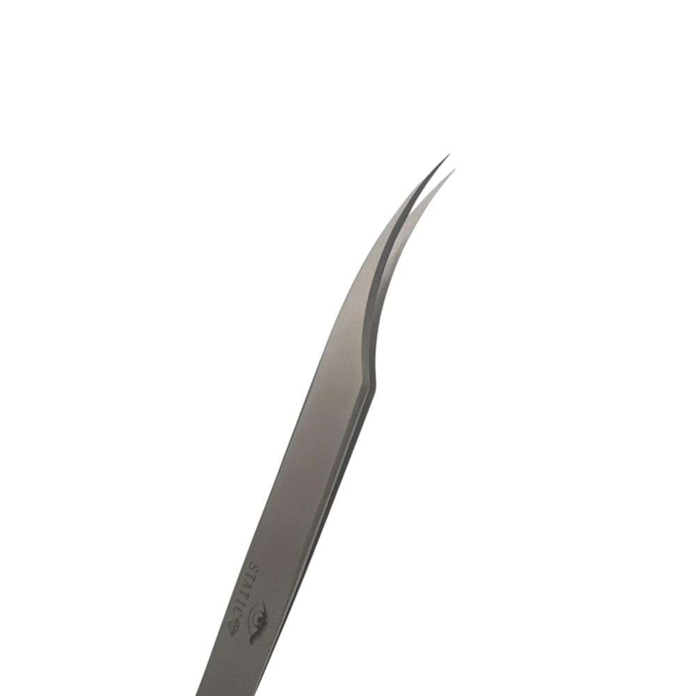 پنس مژه نقره‌ای استاتیک 