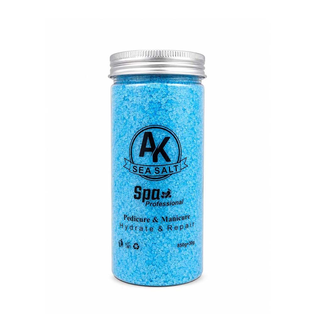 نمک پدیکور AK آبی (850 گرم)