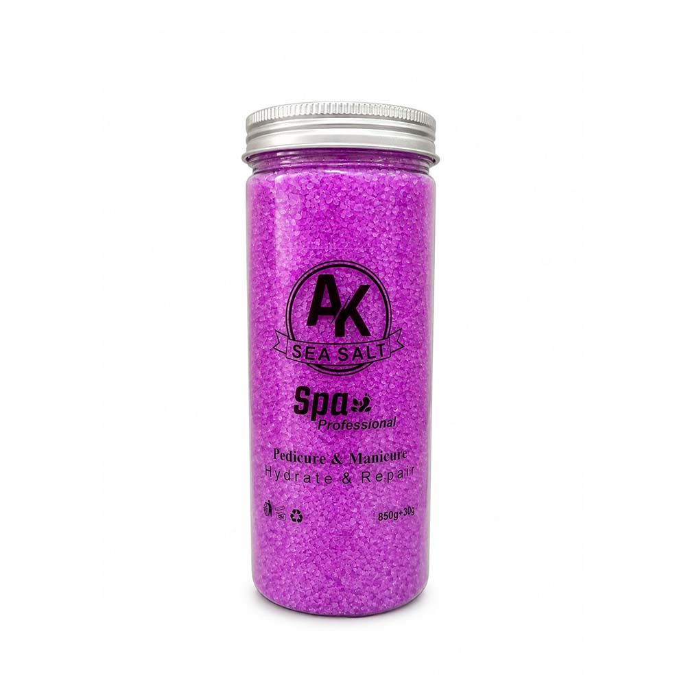 نمک پدیکور AK بنفش (850 گرم)